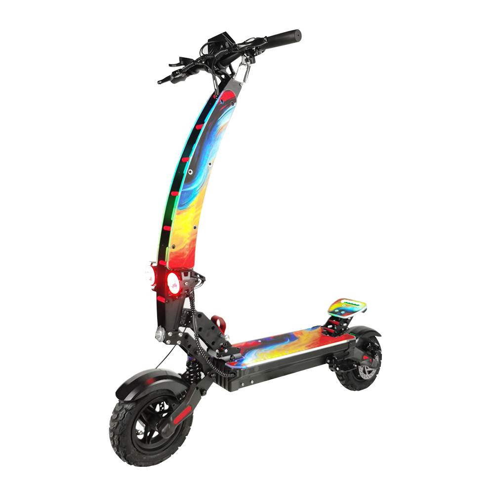 Dco electric scooter 48V 800W frame Acrylic lamp Colorful lighting e
