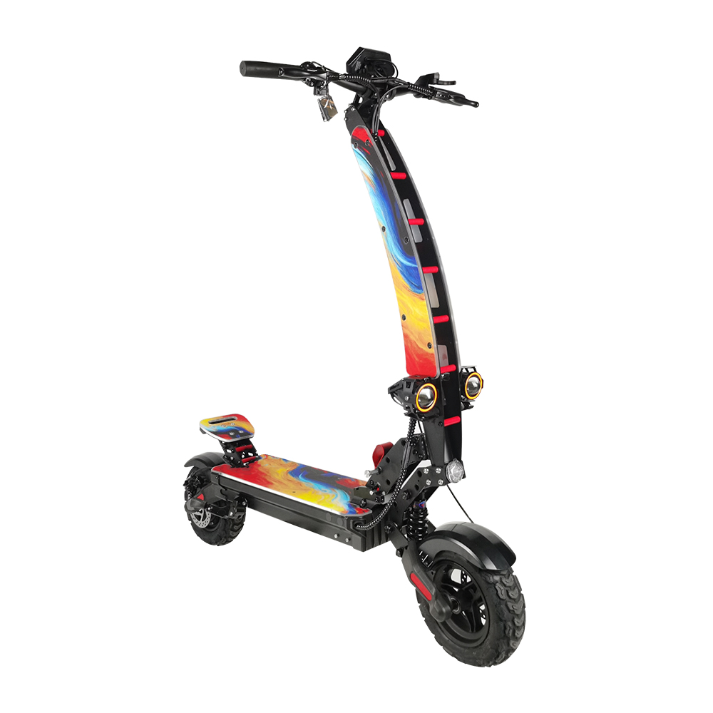 Dco electric scooter 48V 800W frame Acrylic lamp Colorful lighting e