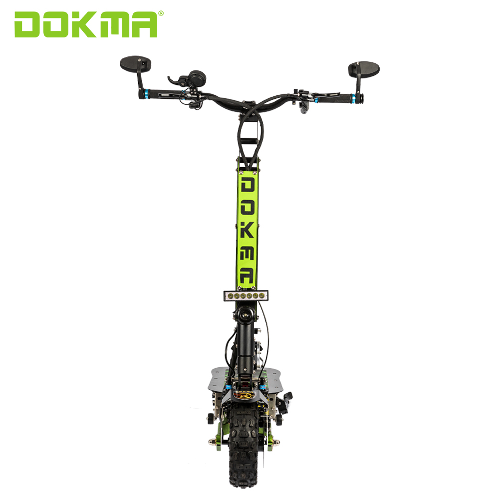 Dokma 11 Inch Tires D Ninja Electric Scooter 60v 5600w Dual Motor Hydraulic Shock Absorption 2828